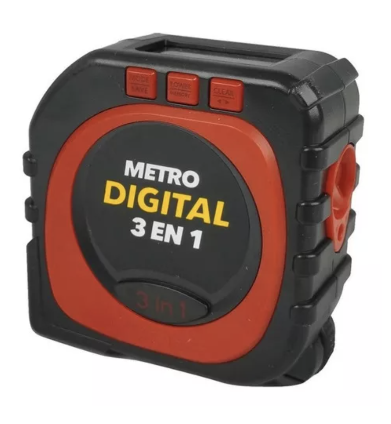 Miniatura 2 de Cinta Métrica Digital Metro 3 En 1 Laser
